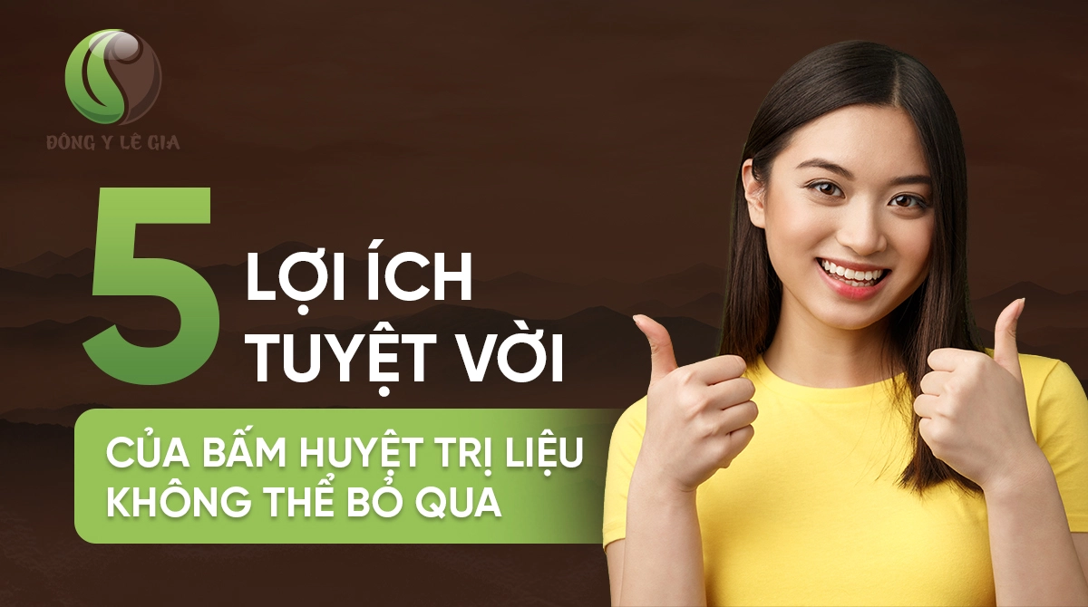 bấm huyệt trị liệu