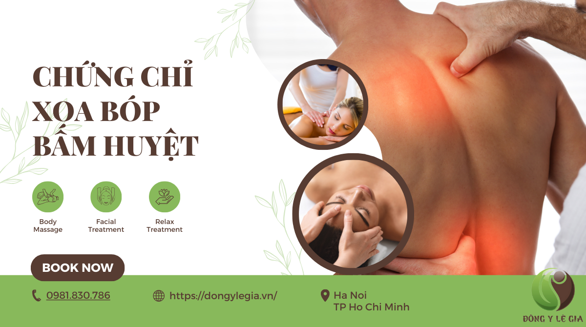 chứng chỉ xoa bóp bấm huyệt