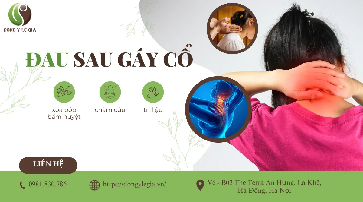 Đau sau gáy cổ