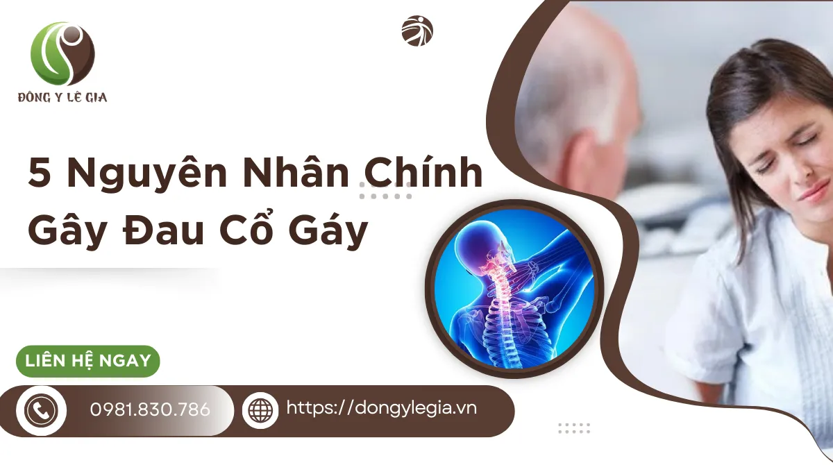 đau cổ gáy