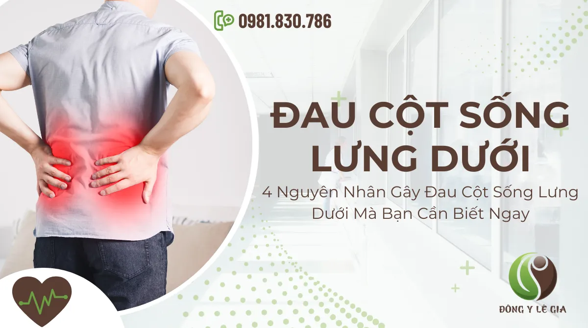 đau cột sống lưng dưới