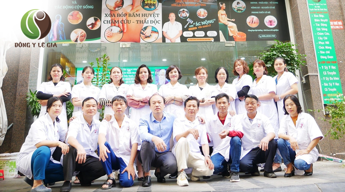 Đội ngũ chuyên gia tại phòng khám Đông y Lê gia