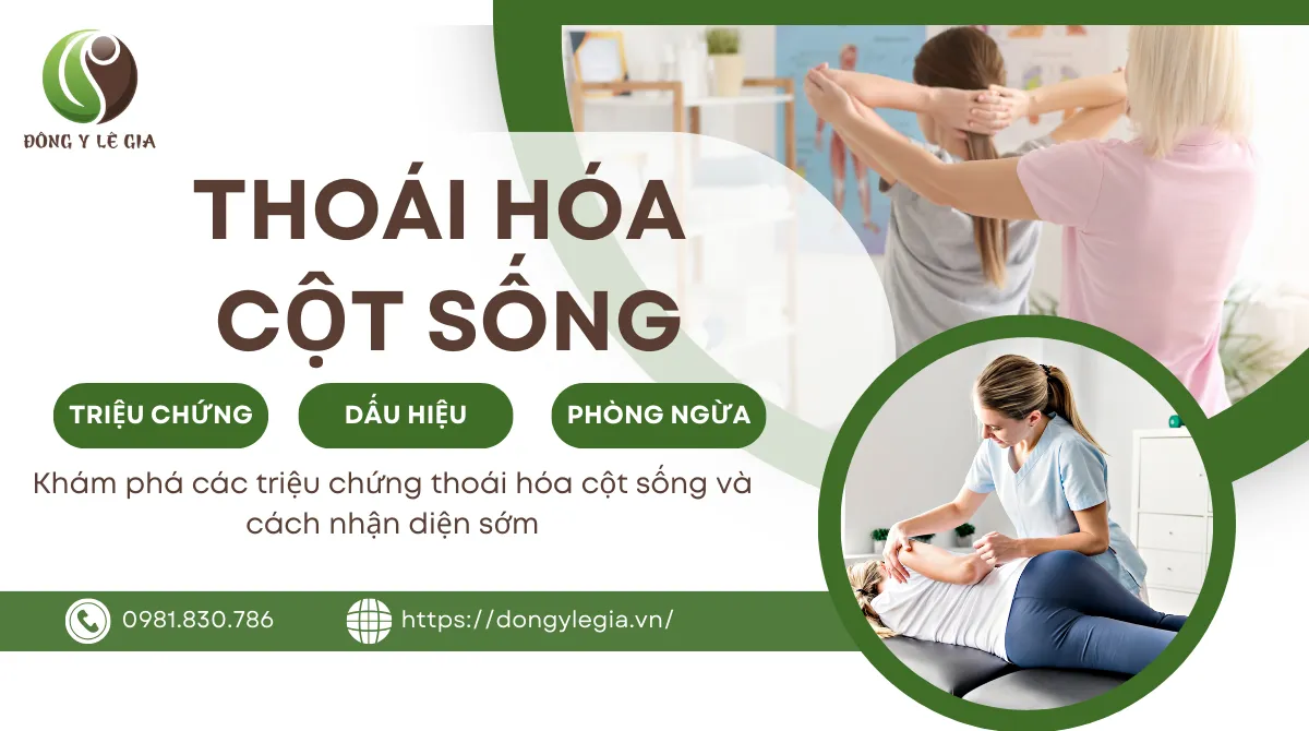 triệu chứng thoái hóa cột sống